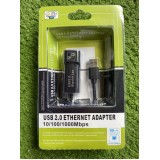 USB 2.0 LAN ethernet adapter - 10/100mbps 